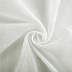 Fern Extra Long & Wide Cotton Semi Sheer Curtains Fabric Details