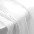 Detailed display of Fern Extra Long & Wide Cotton Semi Sheer Curtains