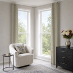 Gavin 100% Blackout Linen Look Curtains