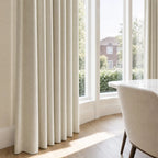 Gavin 100% Blackout Linen Look Curtains
