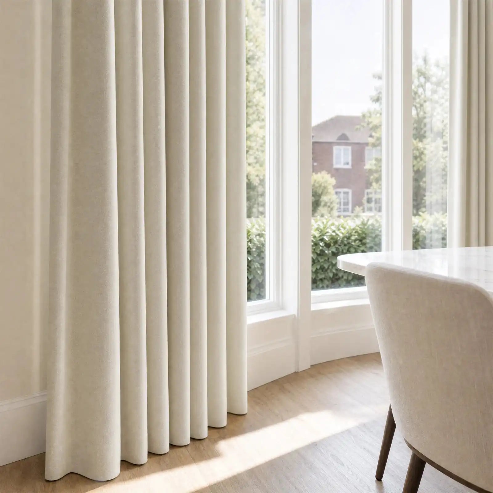 Gavin 100% Blackout Linen Look Curtains