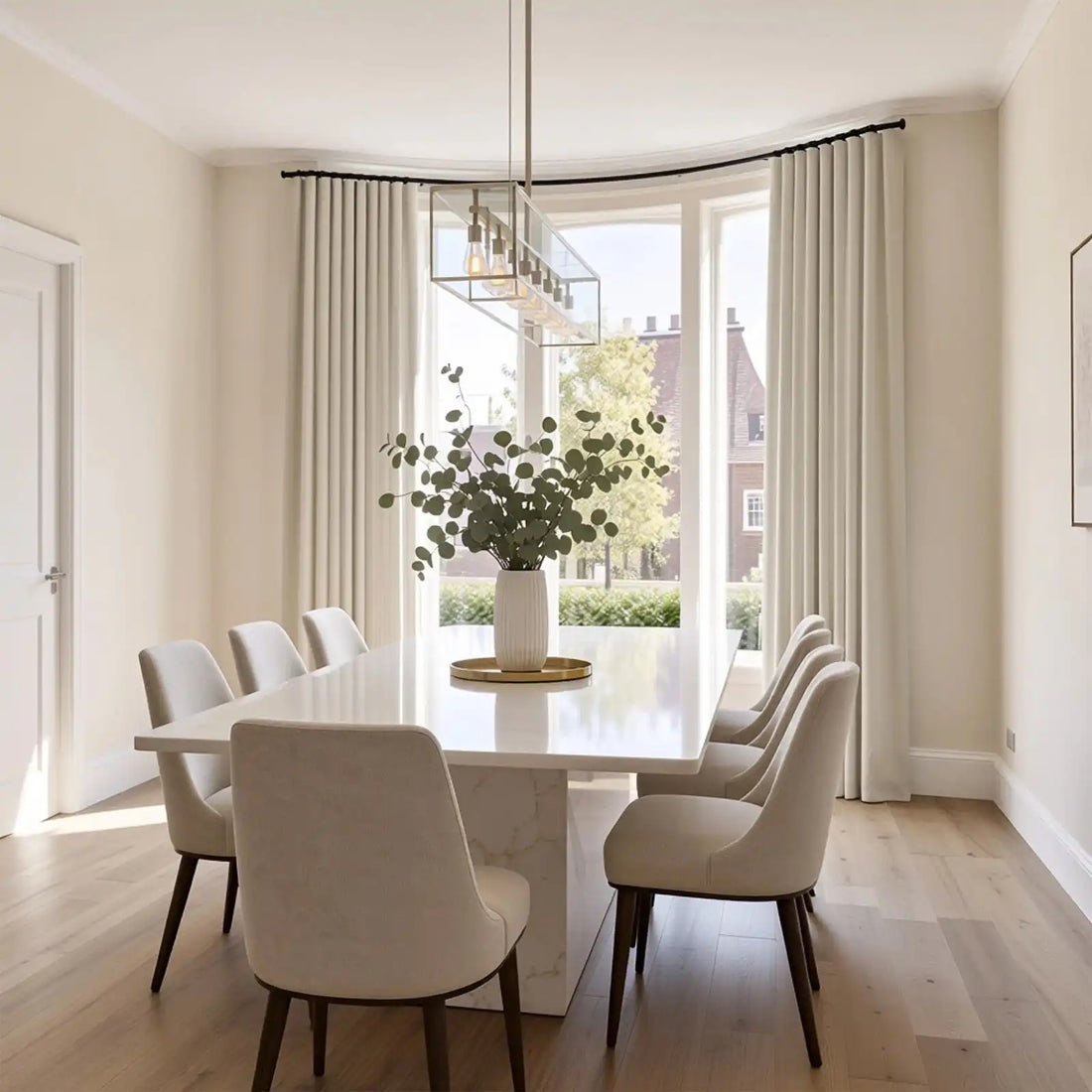 Gavin 100% Blackout Linen Look Curtains