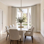 Gavin 100% Blackout Linen Look Curtains
