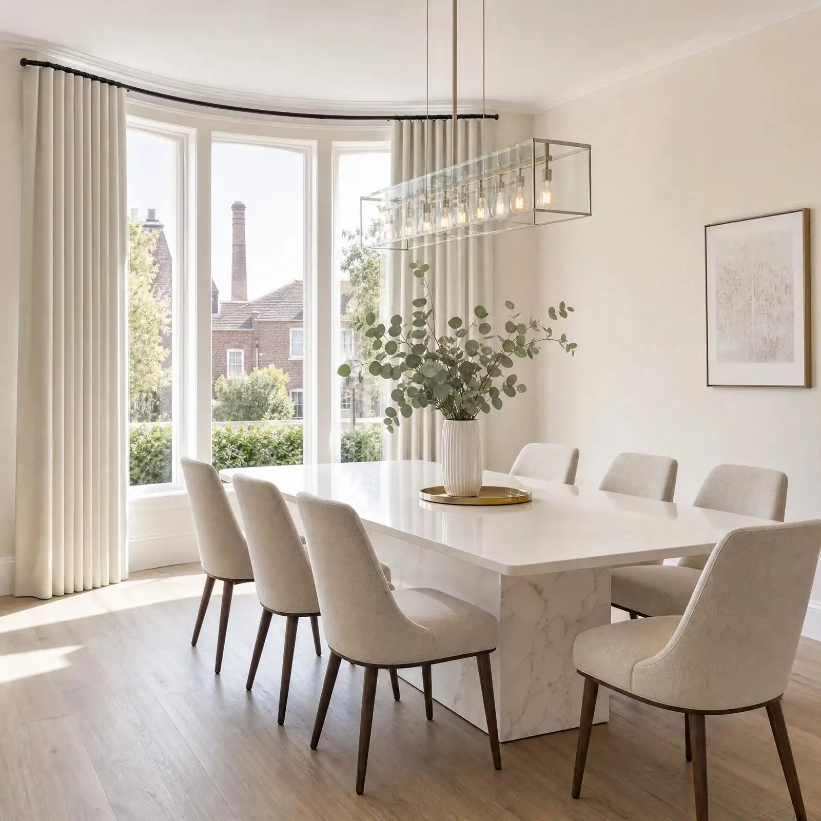 Gavin 100% Blackout Linen Look Curtains