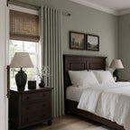 Gavin 100% Blackout Linen Look Curtains