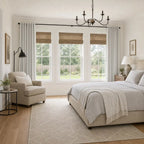 Gavin 100% Blackout Linen Look Curtains