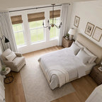 Gavin 100% Blackout Linen Look Curtains