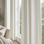 Gavin 100% Blackout Linen Look Curtains