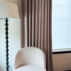 Ash Cotton Linen Blend Curtains