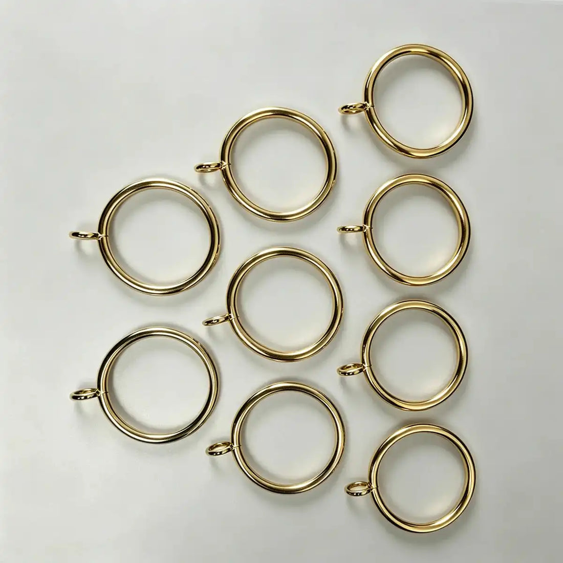Haisen Curtain Rings Set of 20 Gold (Multiple Displays)