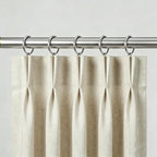 Set of 20 stainless steel curtain rings with hooks for hanging curtains, durable and shiny, suitable for home decor, SKU: AGPC70-1