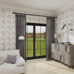 Jasper Curtains Brownish Gray Side View