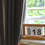 Jasper Curtains Brownish Gray Details