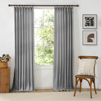 Jasper Curtains Misty Gray Front View