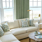 John Extra Long Linen Texture Cotton Curtains