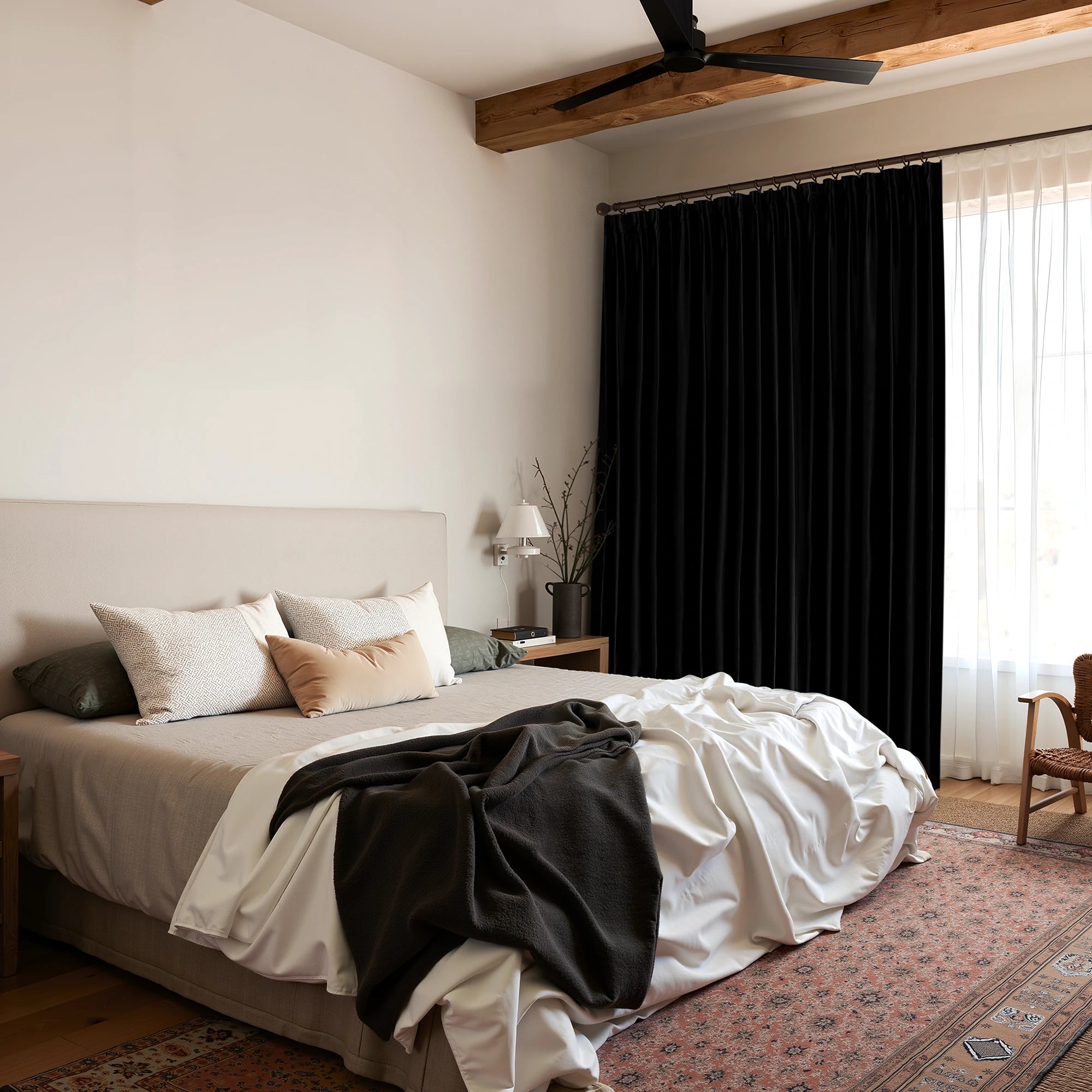 Black Velvet Curtains Showcase