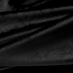 Black Velvet Curtains Fabrc Display