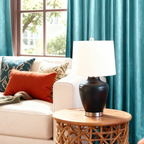 Hazy Blue Velvet Curtains