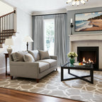 Silver Gray Velvet Curtains 
