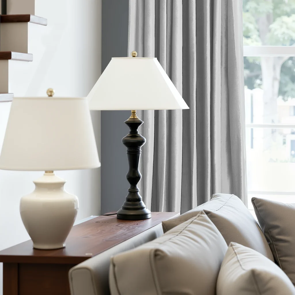 Silver Gray Velvet Curtains 