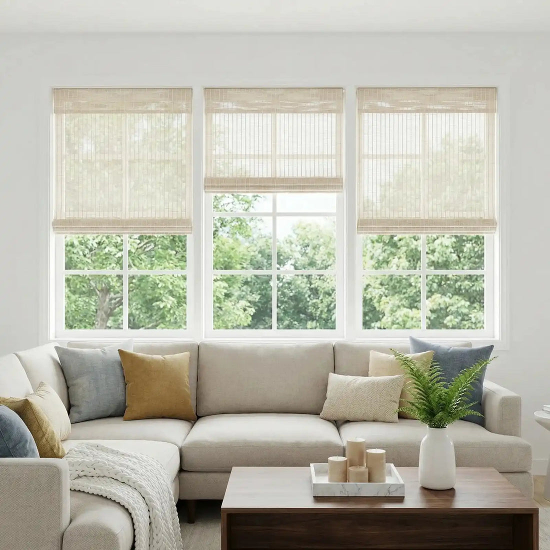 Kane Ramie Texture Wood Shades