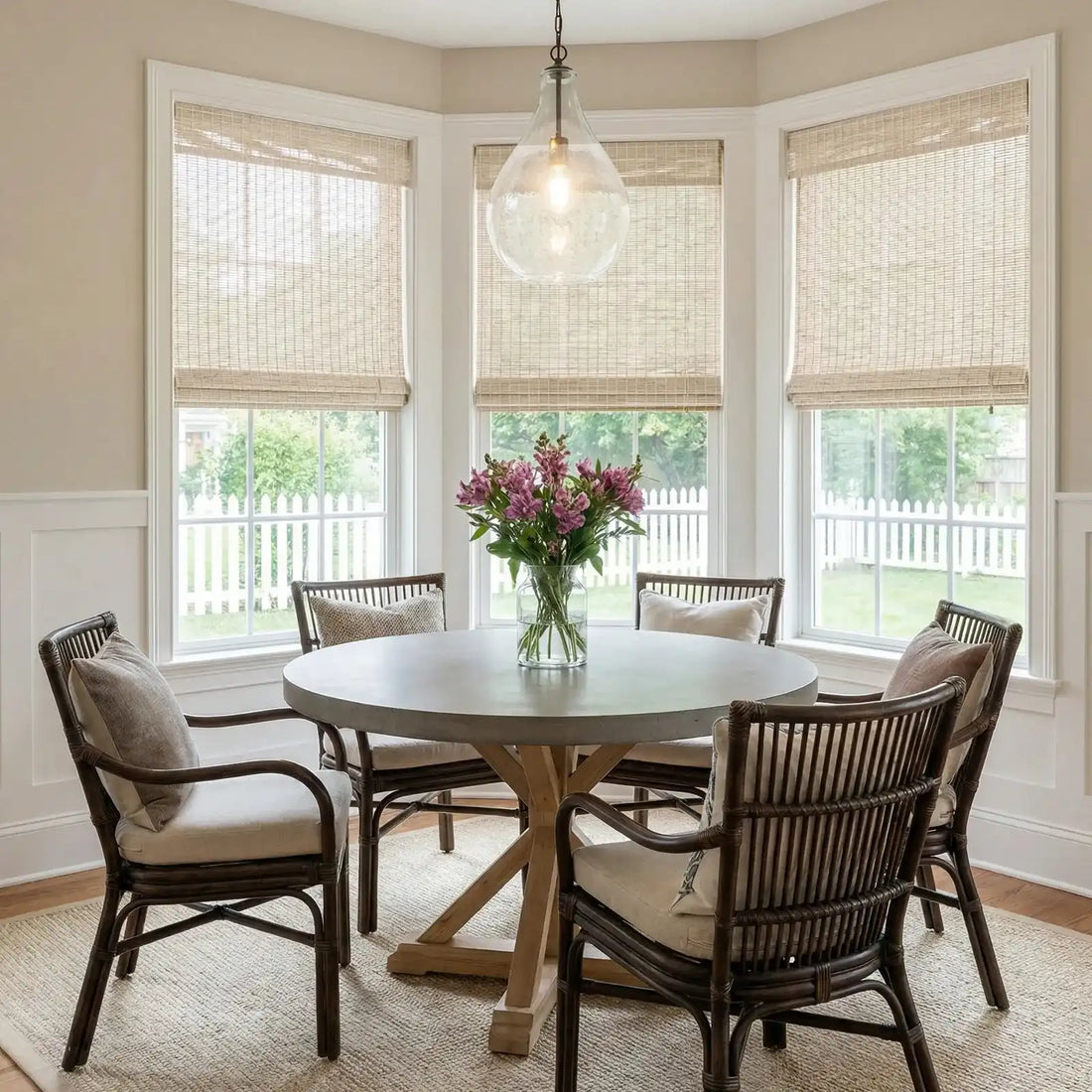 Kane Ramie Texture Wood Shades