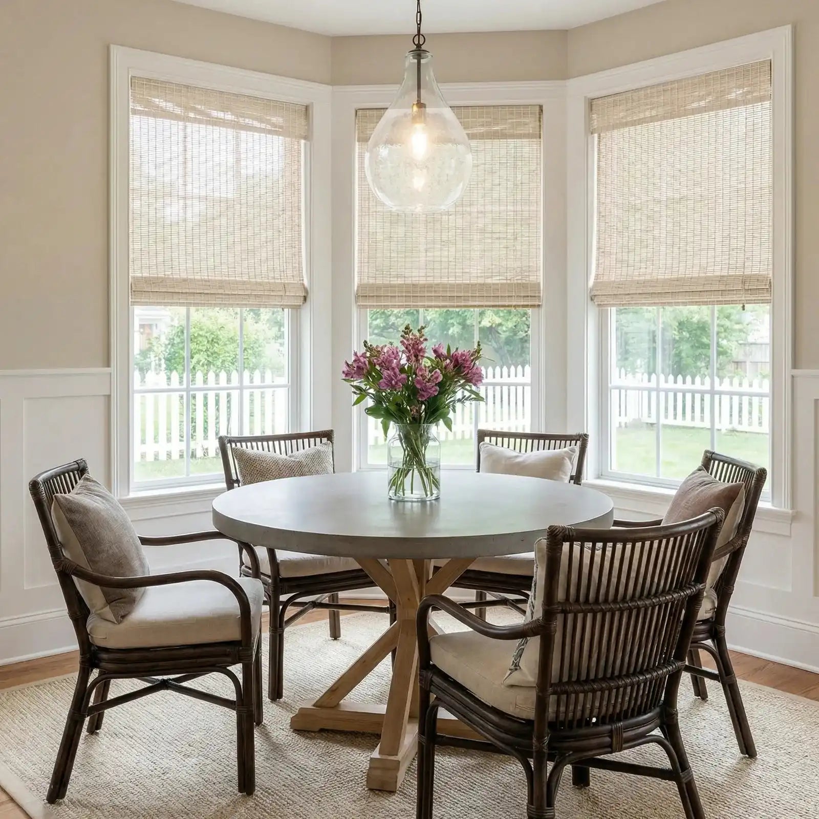 Kane Ramie Texture Wood Shades