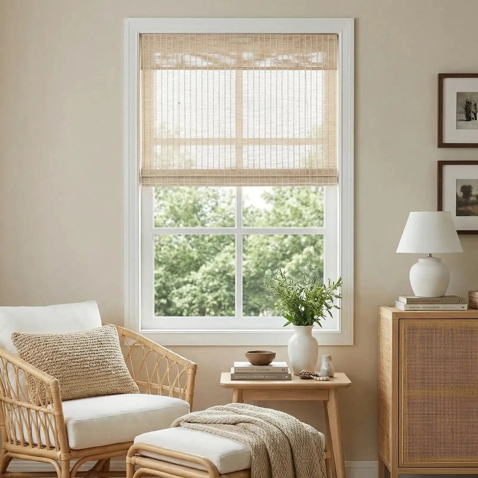 Kane Ramie Texture Wood Shades