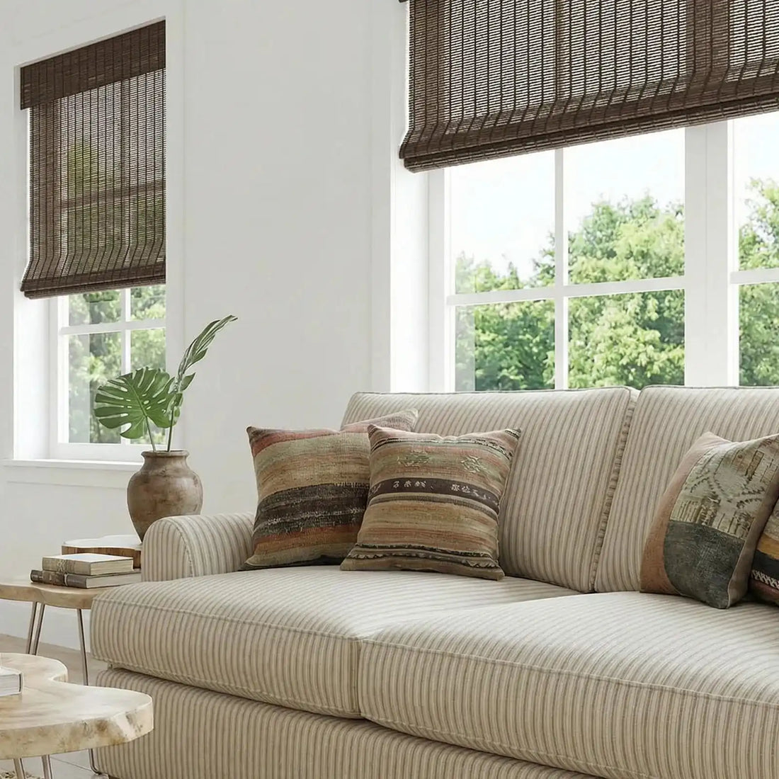Kane Ramie Texture Wood Shades