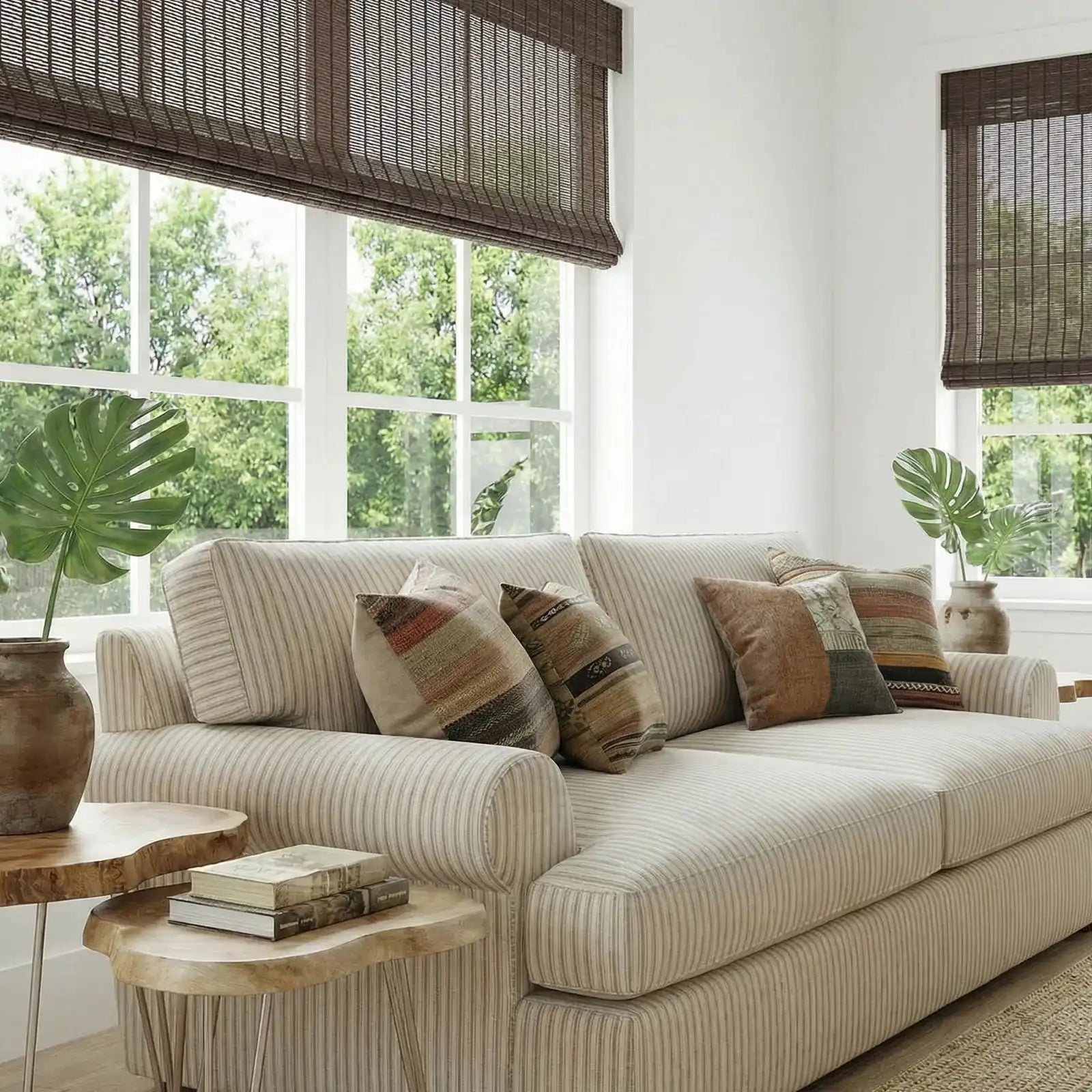 Kane Ramie Texture Wood Shades