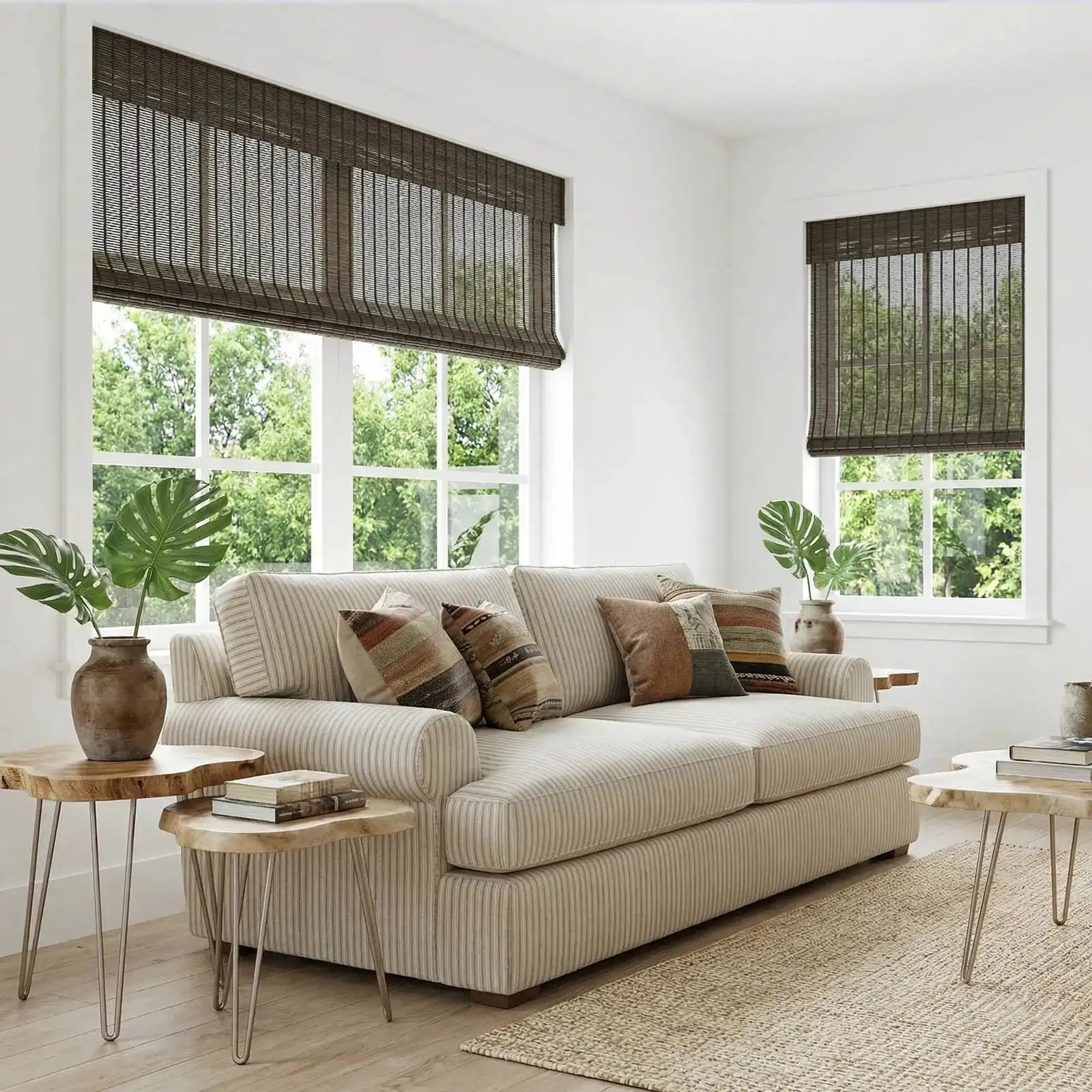 Kane Ramie Texture Wood Shades