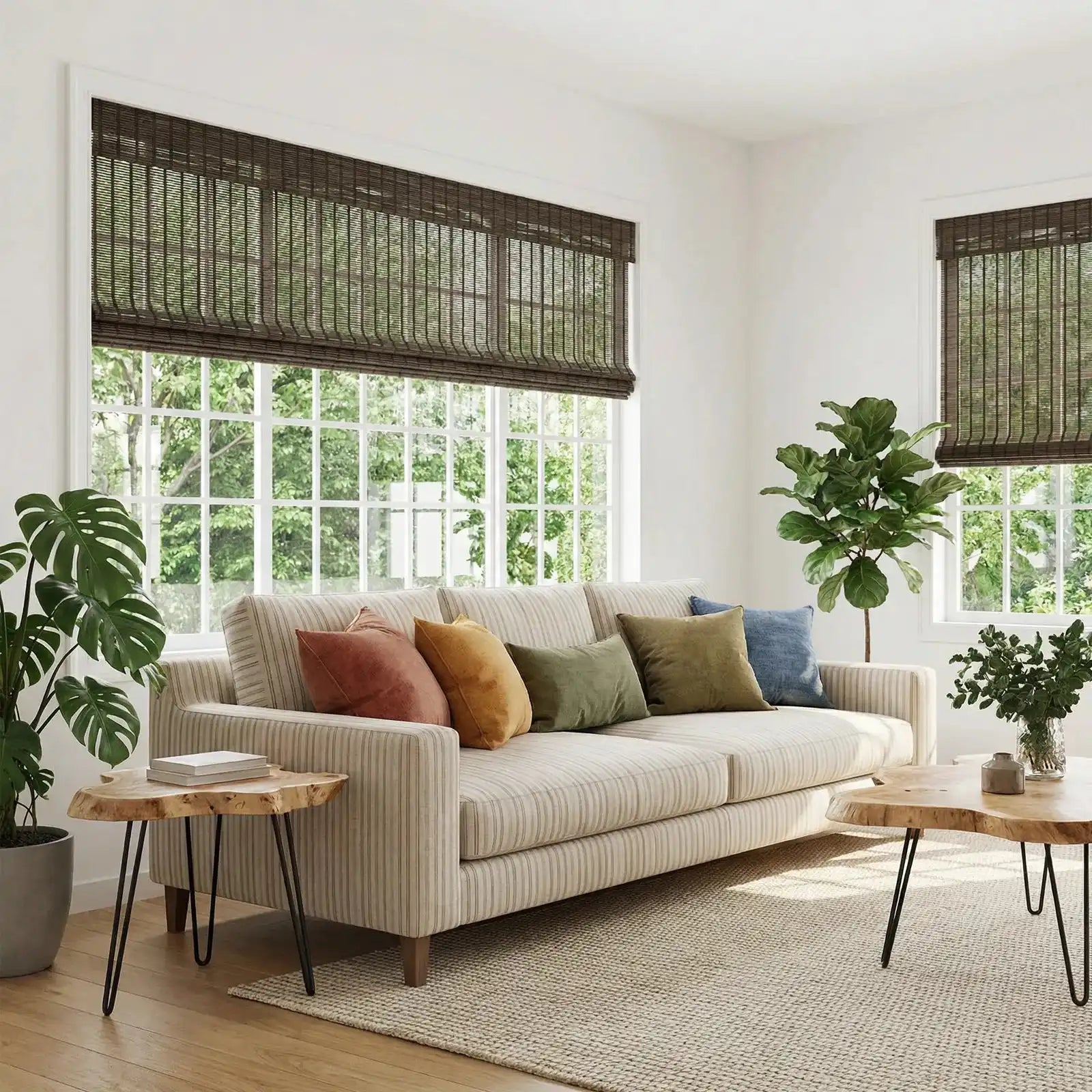 Kane Ramie Texture Wood Shades