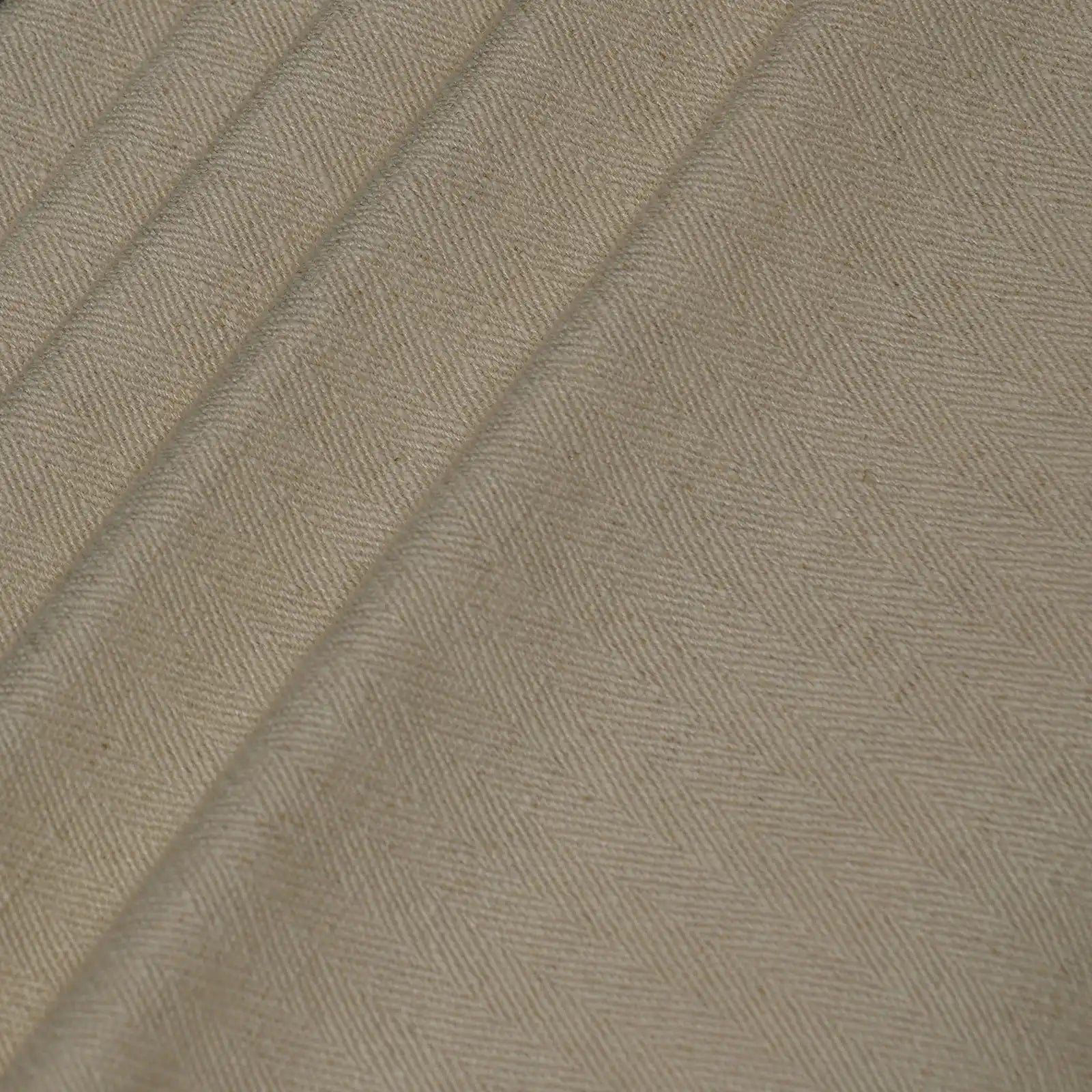 Lacey Herringbone Texture Linen Blend Curtains