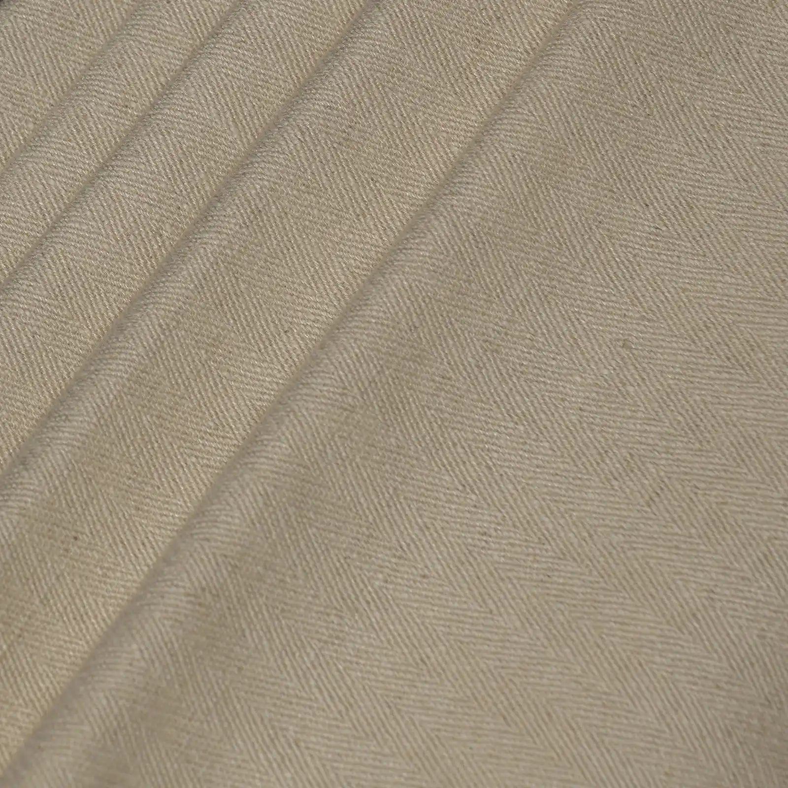 Lacey Herringbone Texture Linen Blend Curtains
