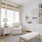Lacey Herringbone Texture Linen Blend Curtains