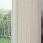 Lacey Herringbone Texture Linen Blend Curtains