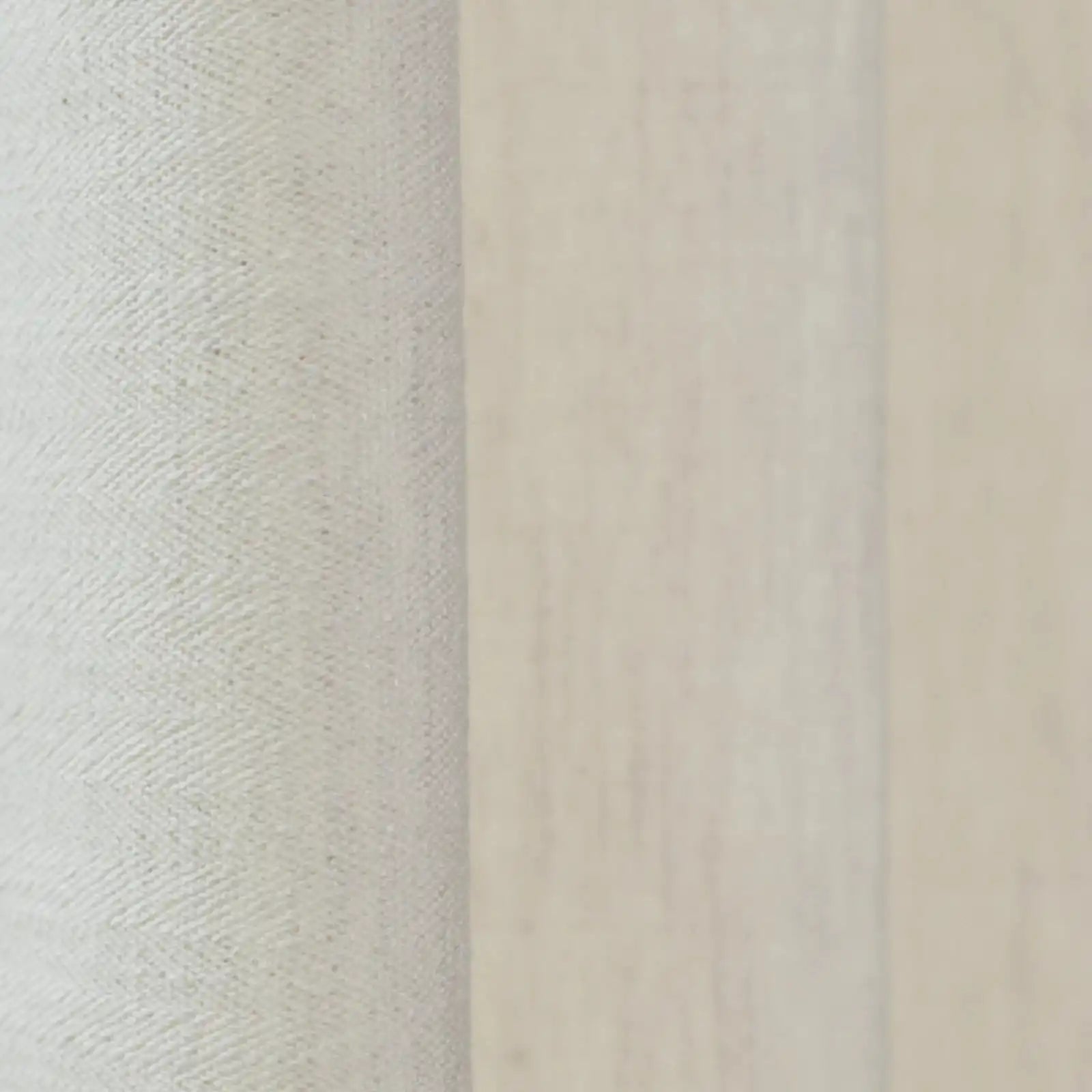 Lacey Herringbone Texture Linen Blend Curtains