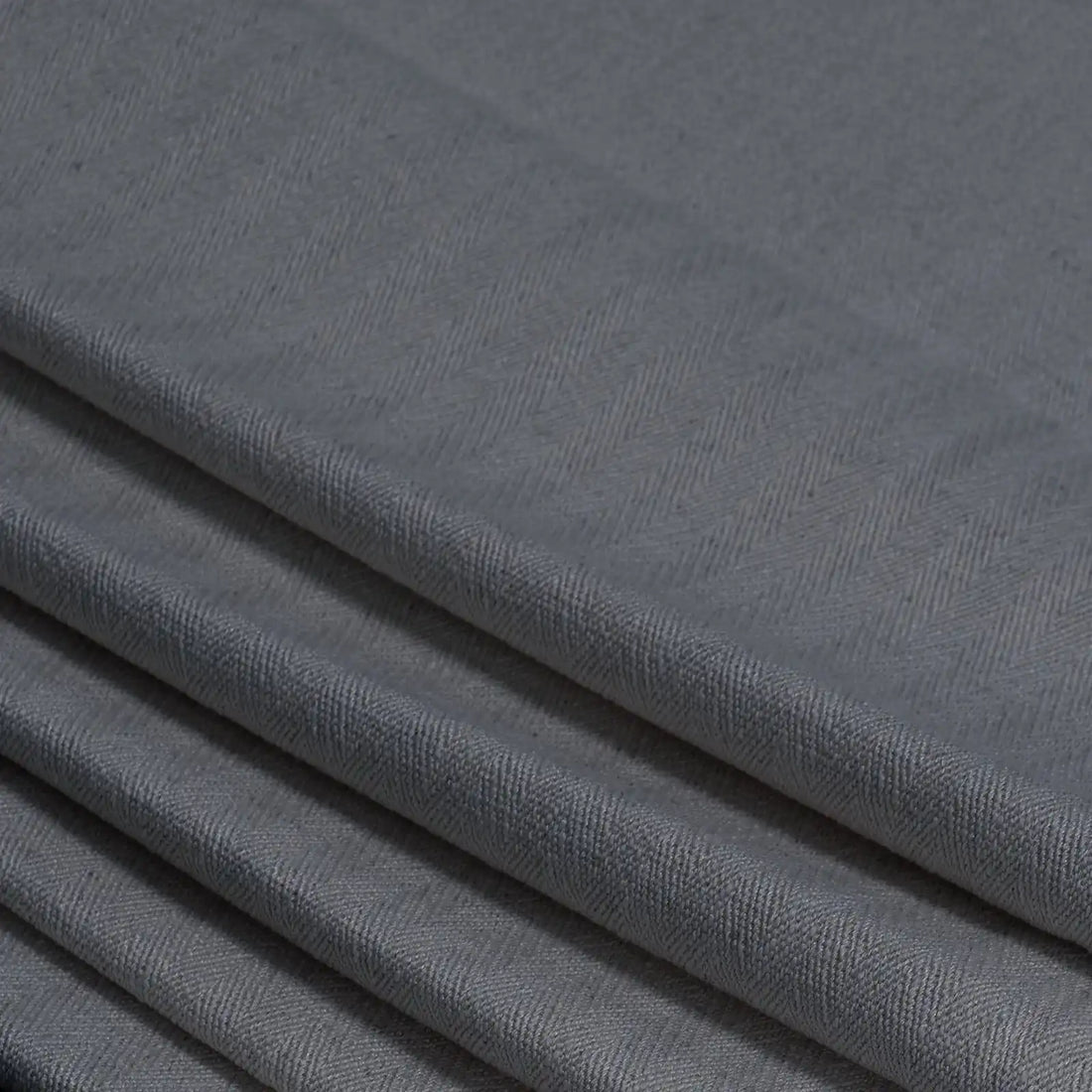 Lacey Herringbone Texture Linen Blend Curtains