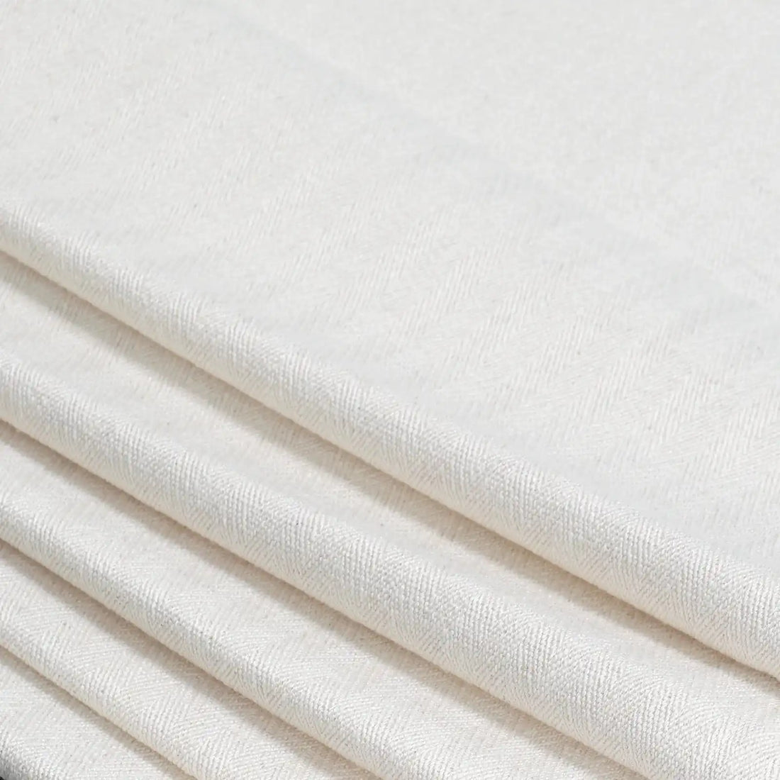 Lacey Herringbone Texture Linen Blend Curtains