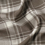 Linda Linen Plaid Striped Curtains