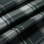 Linda Linen Plaid Striped Curtains
