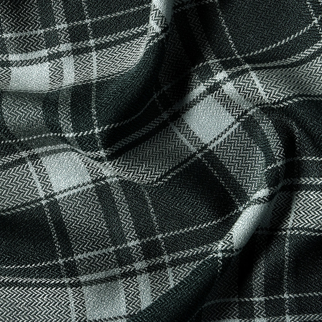 Linda Linen Plaid Striped Curtains