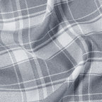 Linda Linen Plaid Striped Curtains