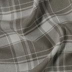 Linda Linen Plaid Striped Curtains