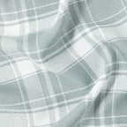 Linda Linen Plaid Striped Curtains