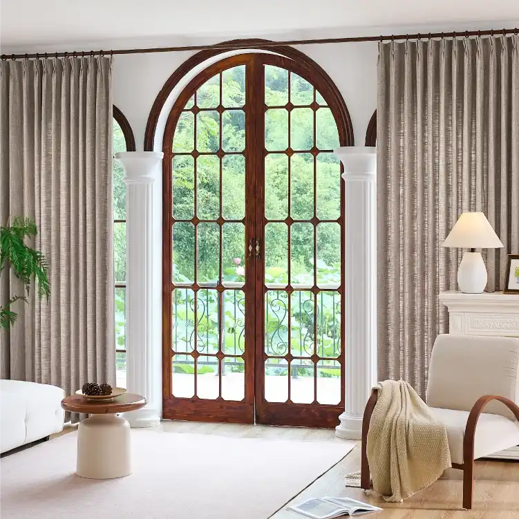Linen curtain series
