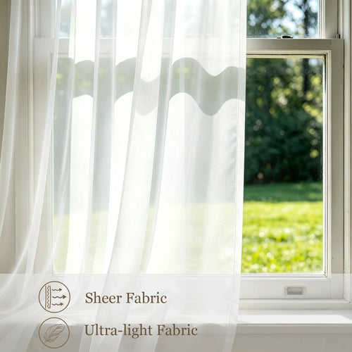 Lisa Semi Sheer Curtains