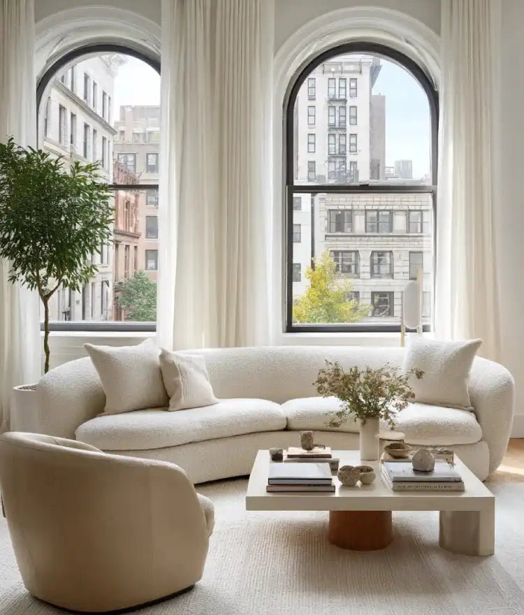 Living Room Custom Curtain Inspiration