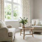 Luke Jacquard Textured Curtains