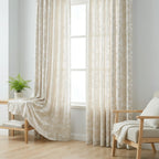 Luke Jacquard Textured Curtains